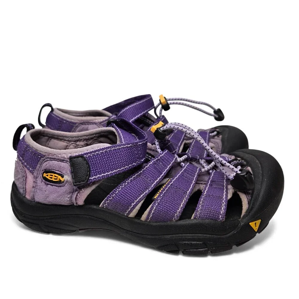 Keen Newport H2 Youth Purple Hiking Sandals‎ Waterproof Outdoor Water Shoe 4